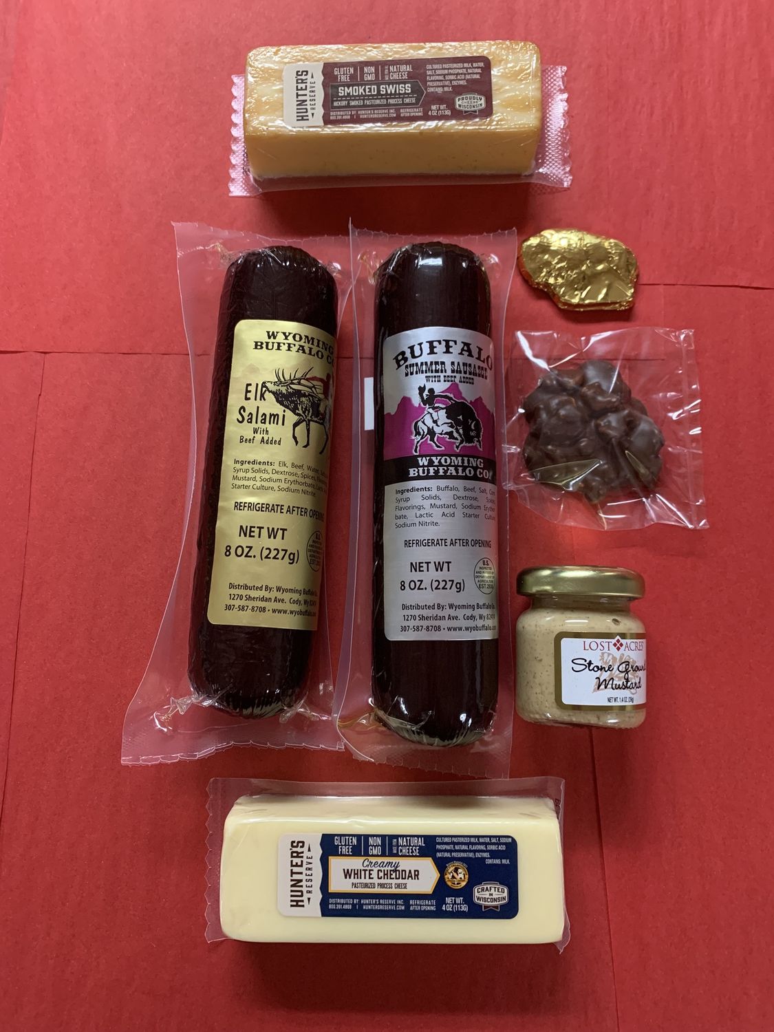 Traditional Buffalo/Elk Salami Party Pack-Online