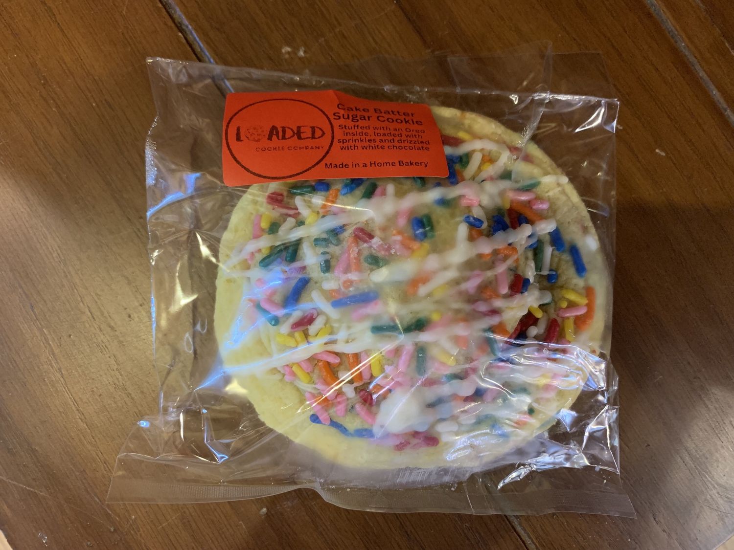 Loaded Cookies, Flavor: Cake Batter