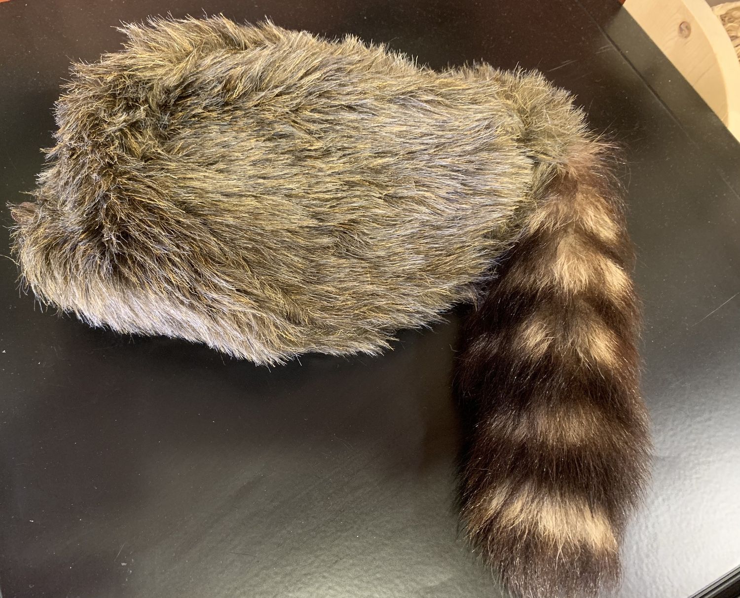 Coon Skin Hat, Size: X-Large