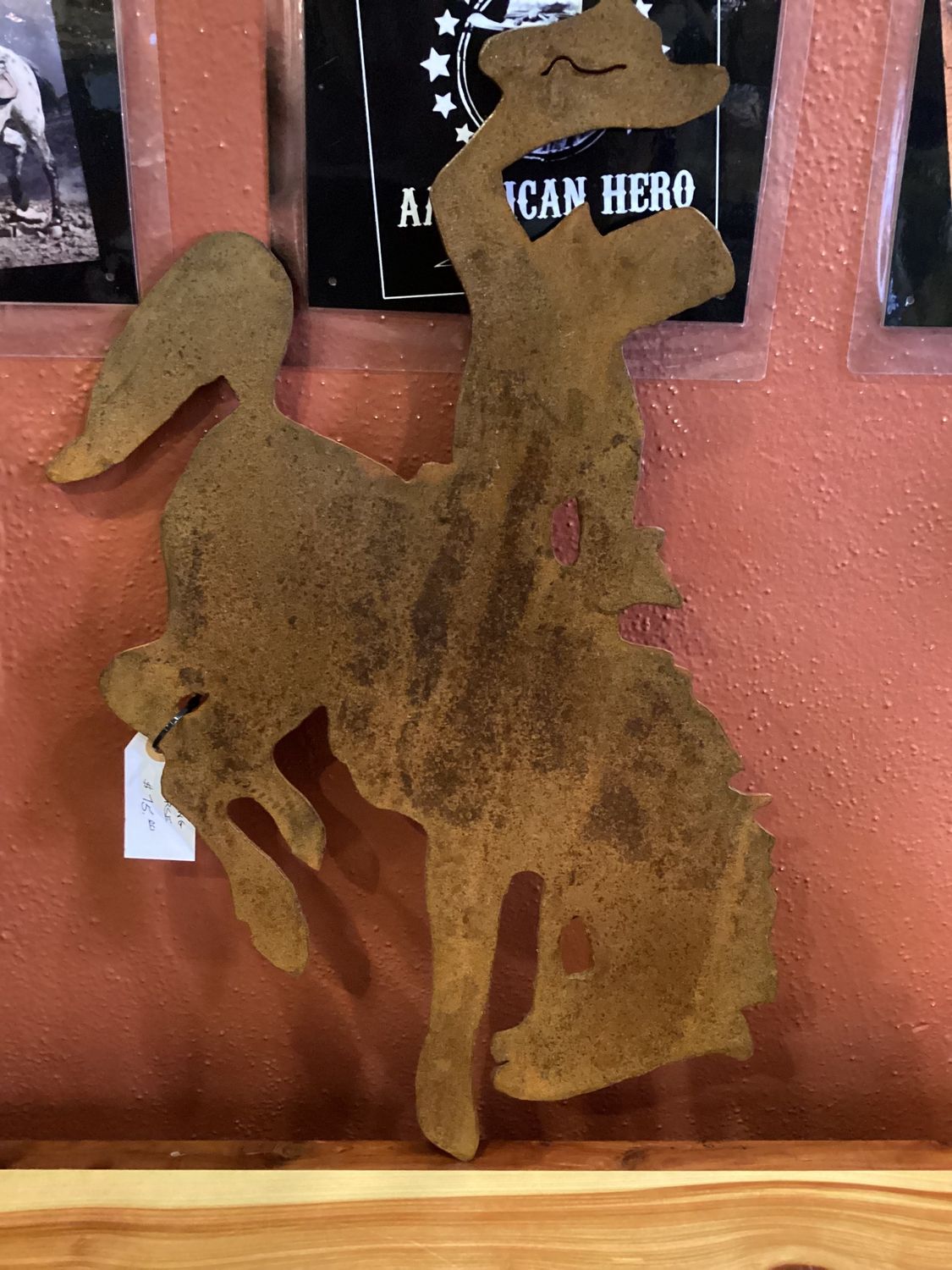 Iron Steamboat Wall Hanging