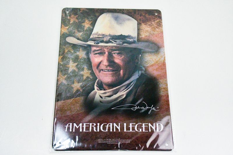John Wayne Tin Signs