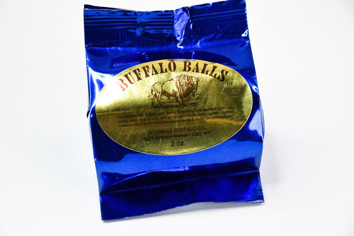 Animal Poop Chocolates, Flavor: Buffalo Balls (malt balls)