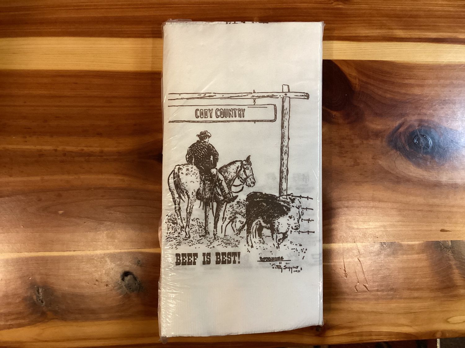 Cody Cattlewomen Dinner Napkins