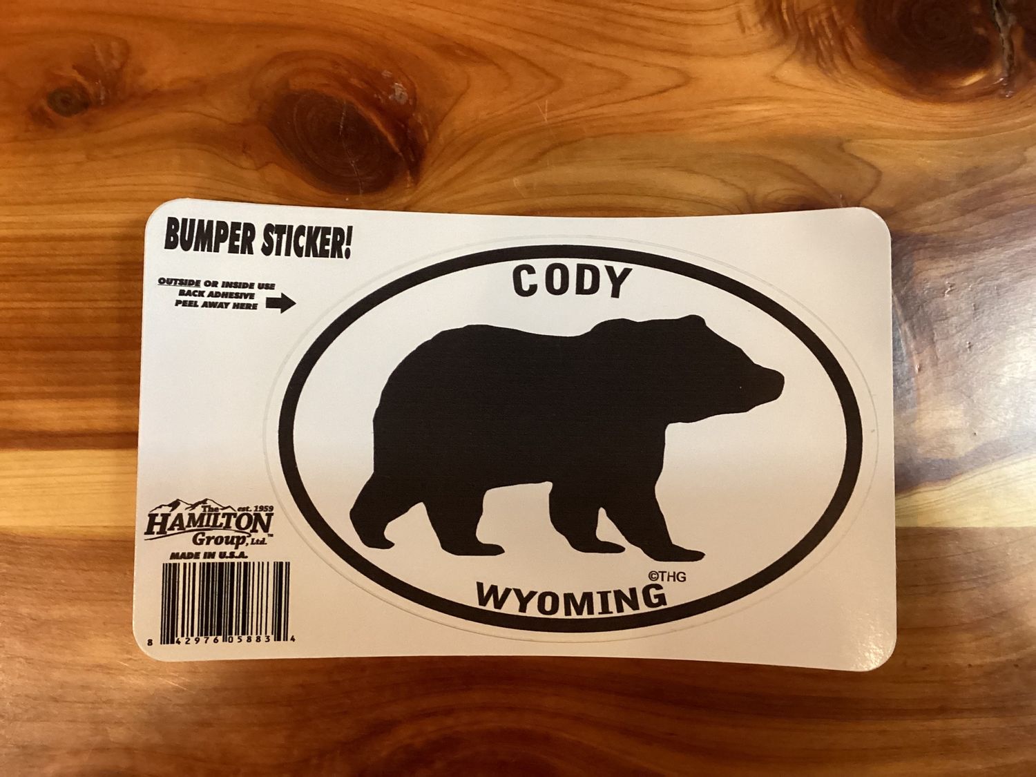 Bumper Stickers, Design: Bear