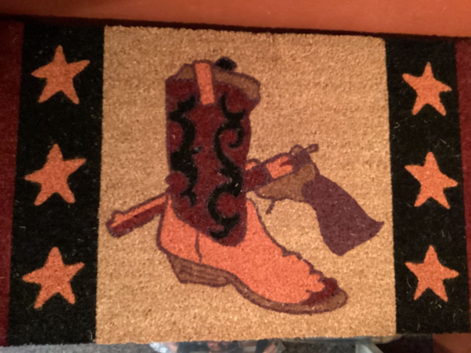 Doormat, Design: Boot &amp; Pistol