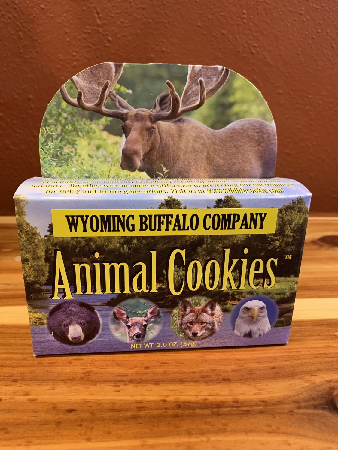 Animal Cookies, Design: Moose, Flavor: Vanilla