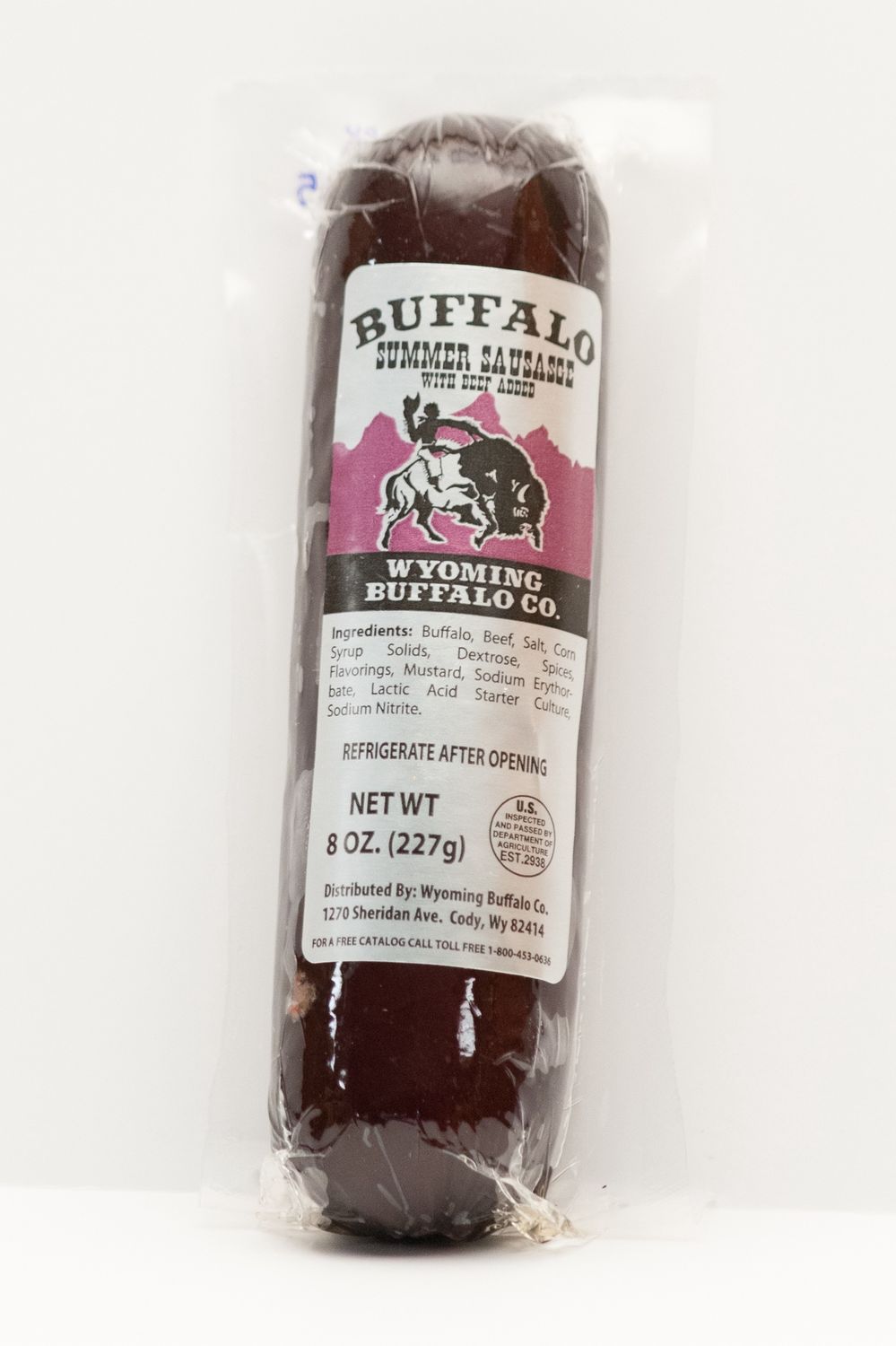 Summer Sausage, Flavor: Traditional Buffalo