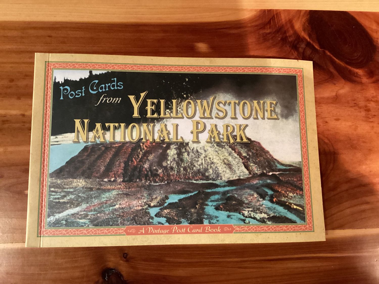 Yellowstone Vintage Postcard Booklet (set of 23)