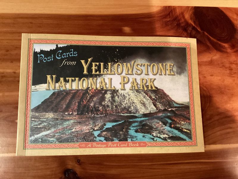Yellowstone Vintage Postcard Booklet (set of 23)