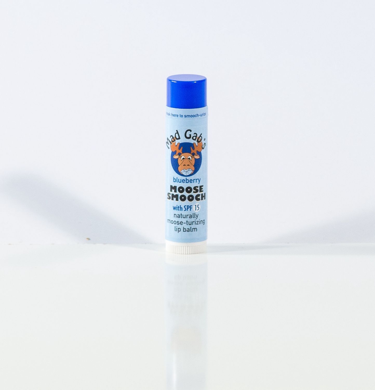Lip Balm Chapstick, Scent: Blueberry Moose