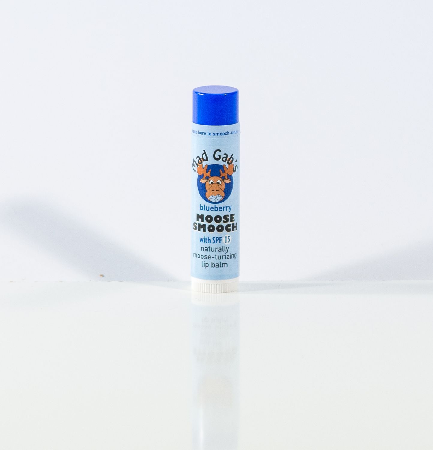 Lip Balm Chapstick, Scent: Blueberry Moose