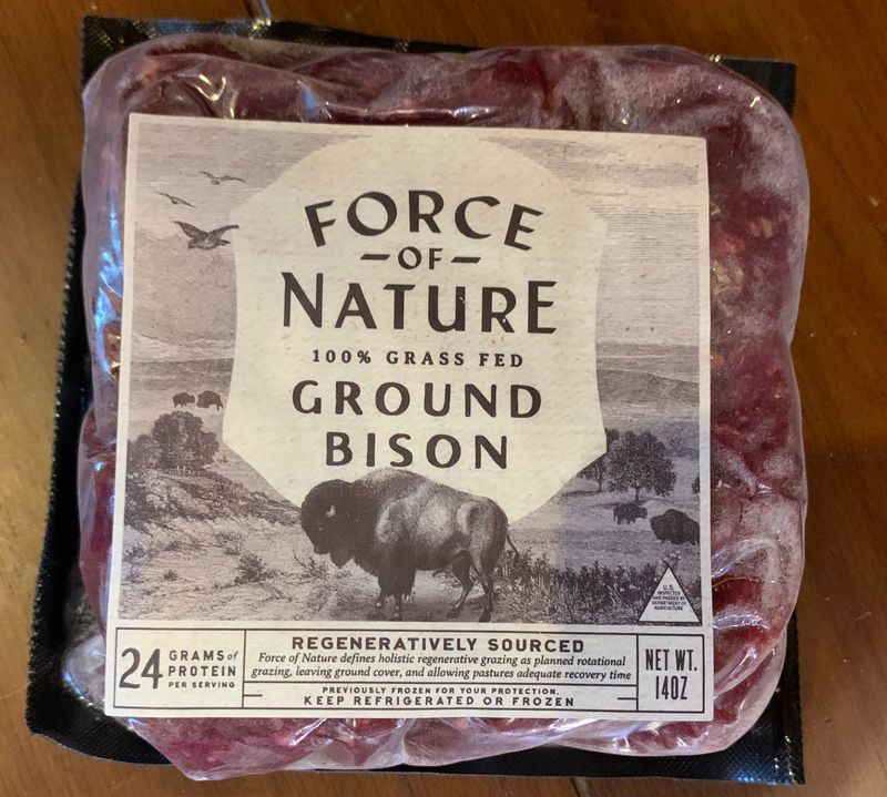 Frozen Wild Game Meat