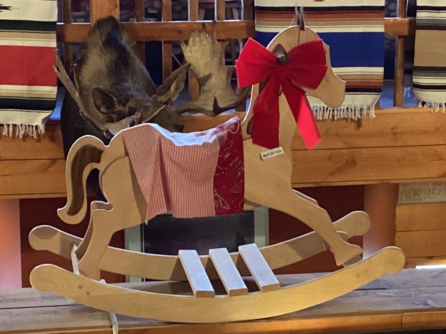 Wooden Rocking Horse