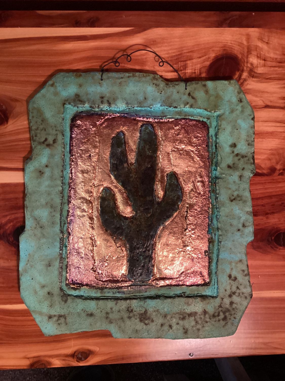 Stone Wall Hangings, Design: Cactus