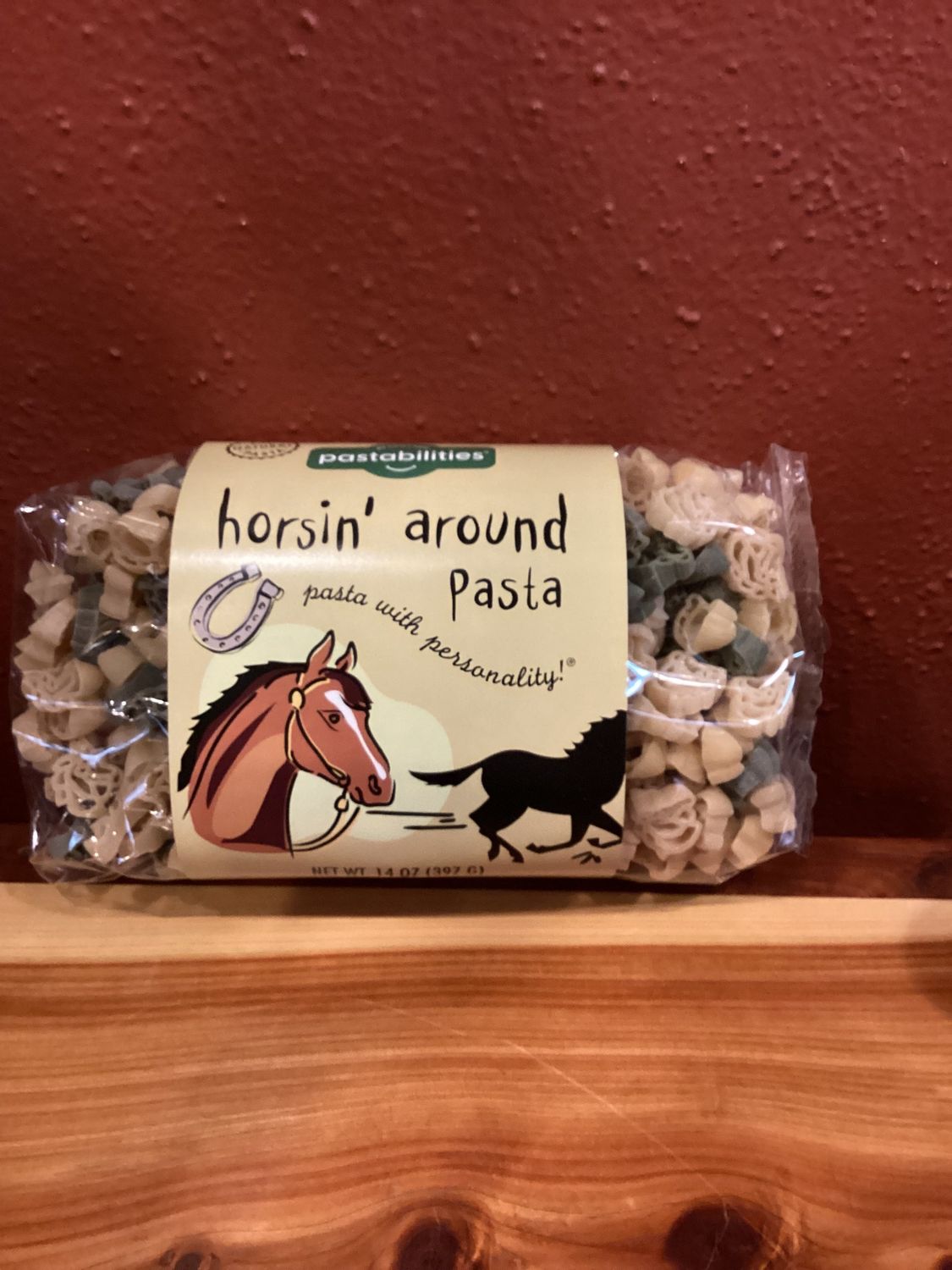 Pasta/Chili, Design: Horsin' Around Pasta