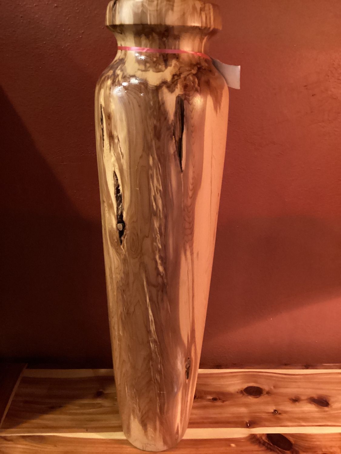 Large Wooden Vases