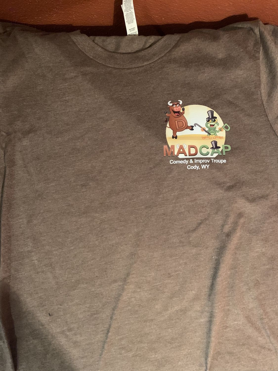 MadCap T-Shirts, Color: Brown, Size: Small
