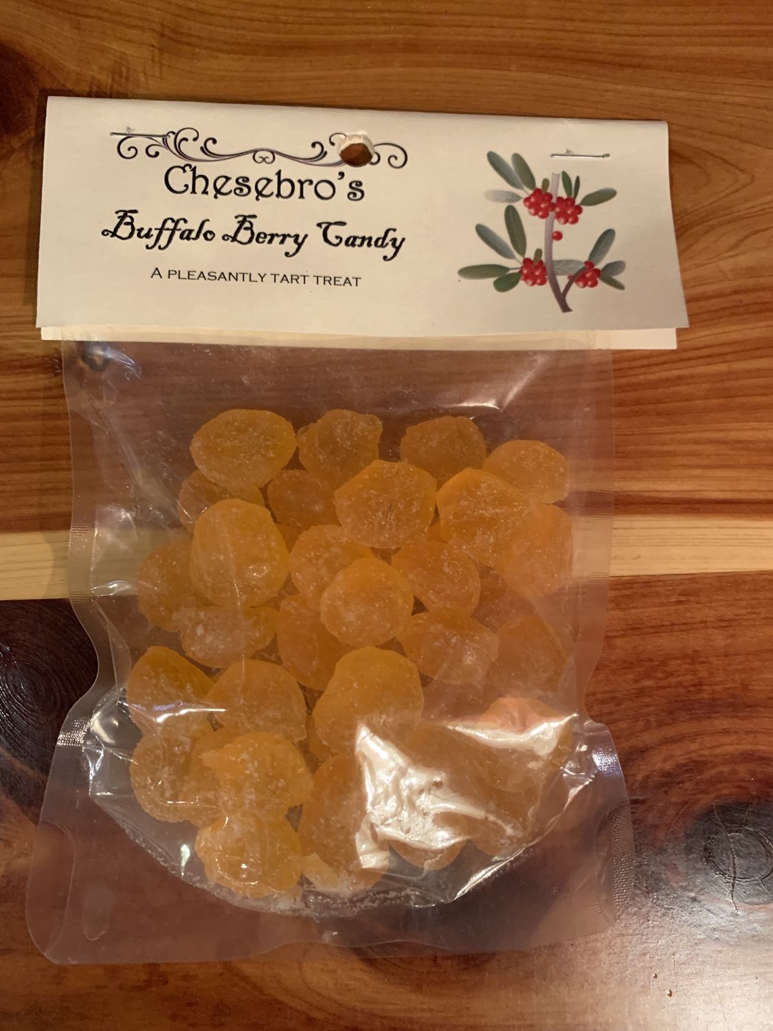Berry Hard Candy, Flavor: Buffaloberry