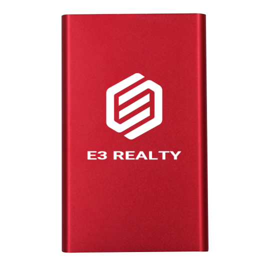 4000 mAh Slim Aluminum Power Bank