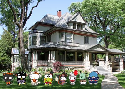 Hello Kitty &amp; Friends Halloween Yard Signs