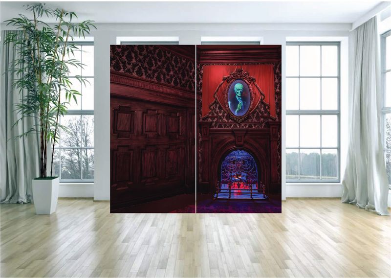 Haunted Parlor Arch Backdrop