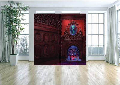 Haunted Parlor Arch Backdrop