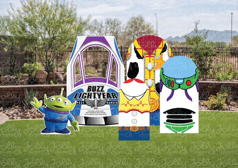 Toy Story Themed Arch Backdrop