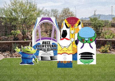 Toy Story Themed Arch Backdrop