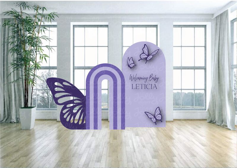 Butterfly Arch Backdrop