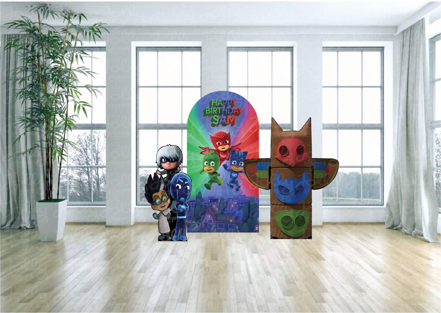 Pj Masks Backdrop