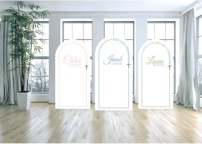 Simple First Holy Communion Backdrop
