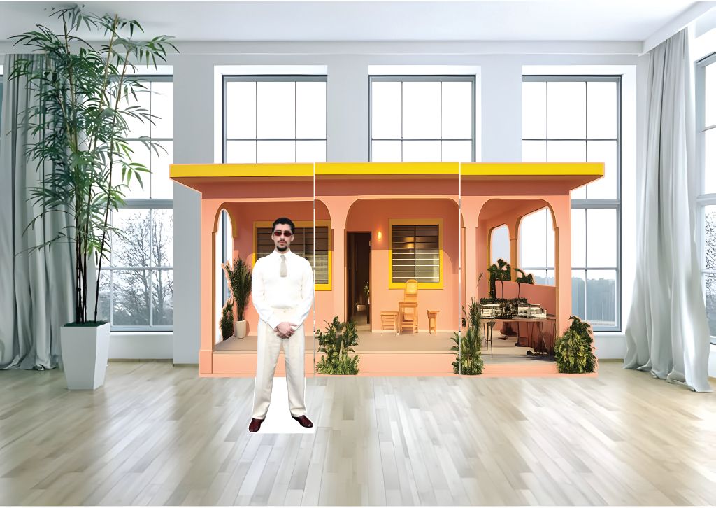 La Casita Bad Bunny Backdrop