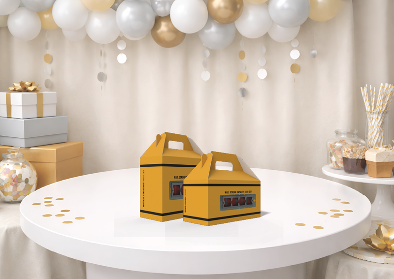 Scream Canister Simple Party Favor Box