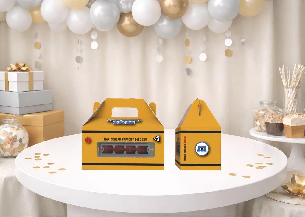 Scream Canister Deluxe Party Favor Box
