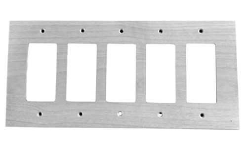 Custom 5 Gang Single Switch Plate
