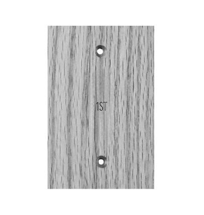 Custom 1 Gang Single Switch Plate - Make Selections in Order to See Change Reflected in the Display.