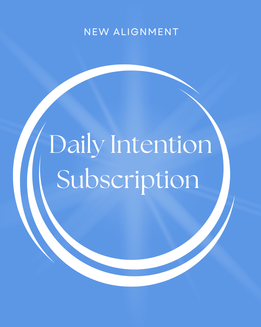 Daily Intention Subscription