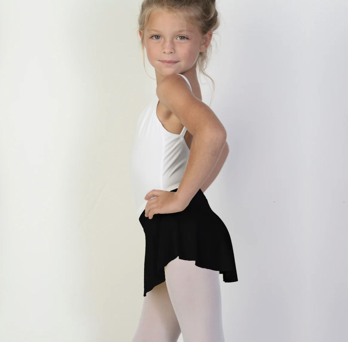 Bullet Pointe: Skirt - Youth, Color: Black, Size: Mini (5-7)