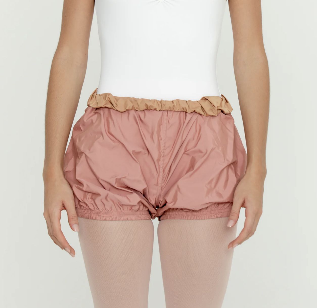 Bullet Pointe: Shorts - Adult, Color: Peach/Tan, Size: Large