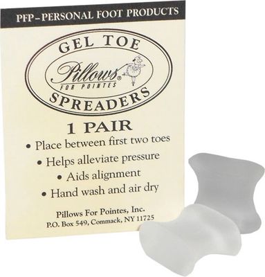 Pillows for Pointes: 1 Pair of Toe Spreaders