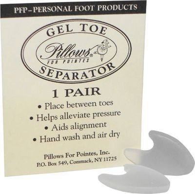 Pillows for Pointes: 1 Pair of Toe Separators