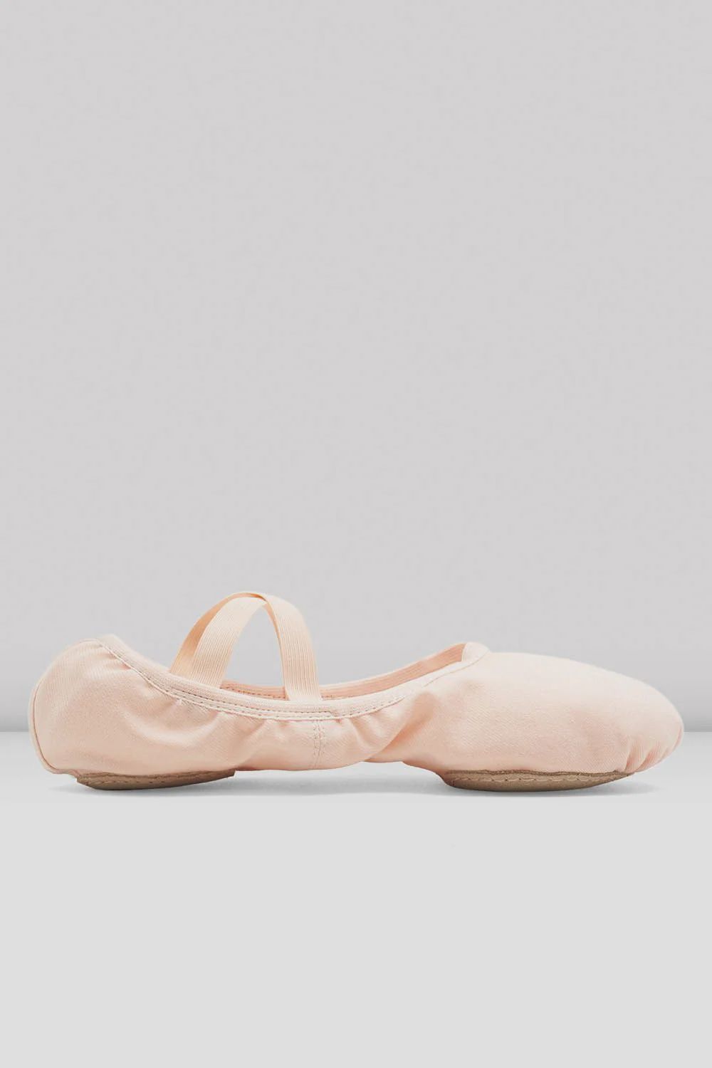 Bloch: Performa Stretch Canvas Ballet Shoes - Adult, Color: Theatrical Pink, Size: 2, Width: B