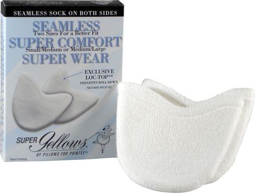 Pillows for Pointes: Super Gellows Toe Pads, Size: Medium/Large