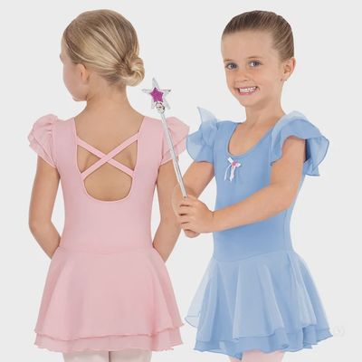 Eurotard: Ruffle Sleeve Dance Dress - Youth