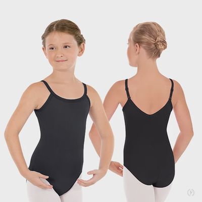 Eurotard: Adjustable Strap Cami Leotard - Youth
