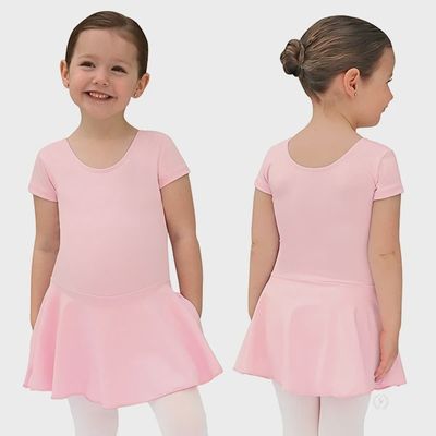 Eurotard: Microfiber Short Sleeve Dance Dress - Youth