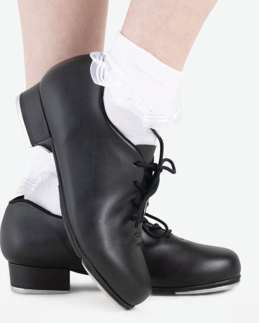 Capezio: Downtown Tap Shoe - Child, Color: Black, Size: 1, Width: Medium