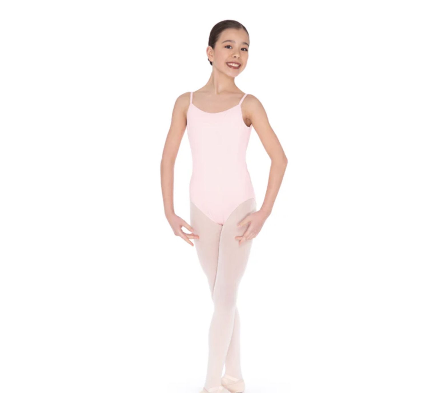 RP Collection: Foundations Leotard 03 - Youth Pale Pink, Color: Pale Pink, Size: Youth Small