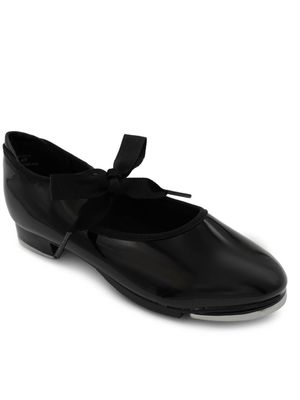 Capezio: &quot;Shuffle&quot; Tap Shoe - Youth, Color: Black, Width: Medium, Size: 8.5