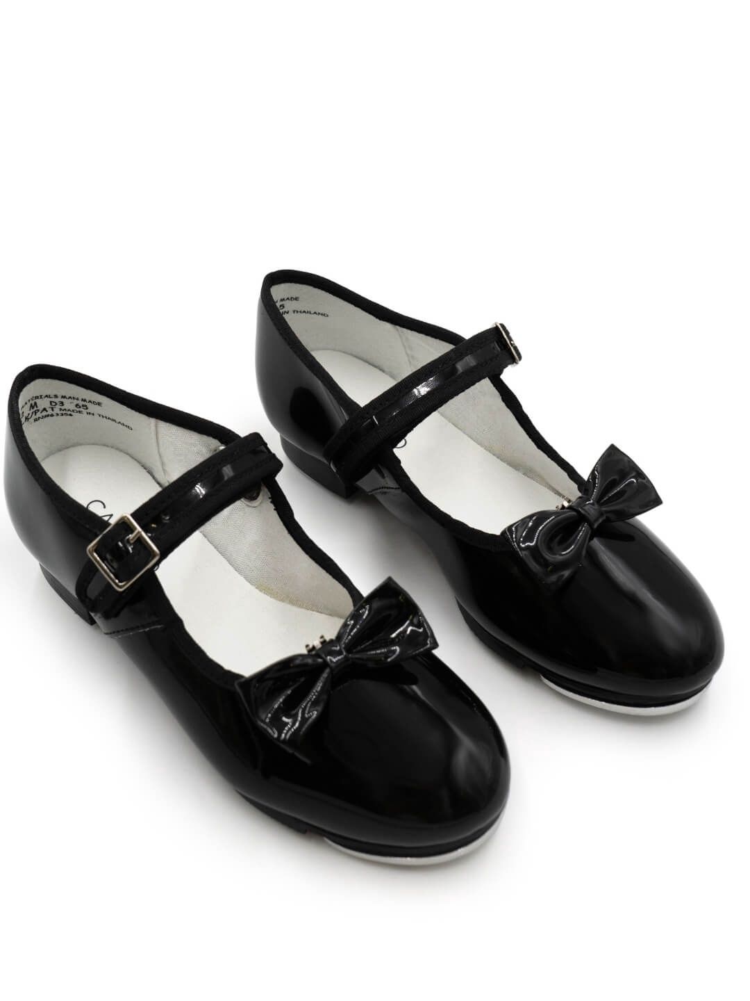 Capezio: Mary Jane Tap Shoe - Youth, Color: Black Patent, Size: 7.5, Width: Medium
